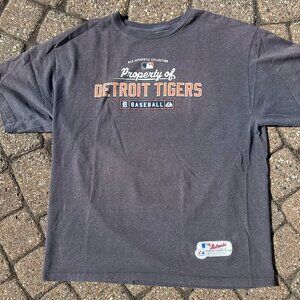 Detroit Tigers MLB Baseball T Shirt Sz XL